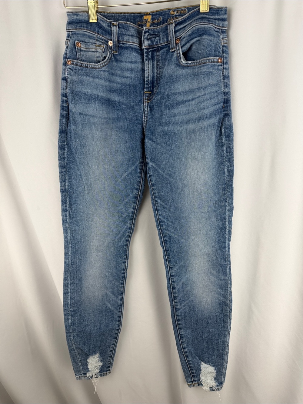7 For All Mankind The Ankle Skinny Jeans